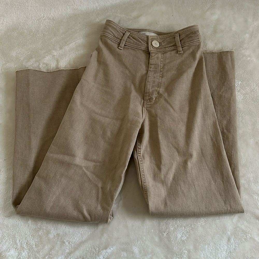 zara straight leg jeans size 23